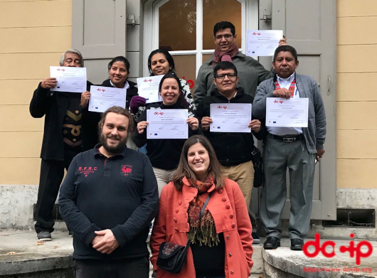 Los participantes del Programa de Capacitación 2018 del Docip
